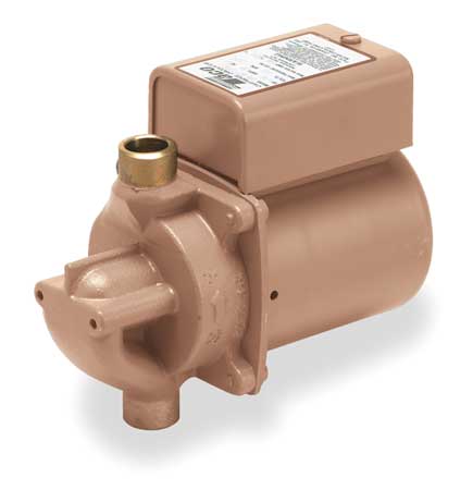 Taco Hot Water Circulator Pump, 1/40, 115V, 1 Phase, Sweat Connection 006-BC7-IFC