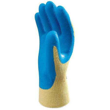 SHOWA Cut Resistant Gloves, Yellow/Blue, L, PR KV300L-09