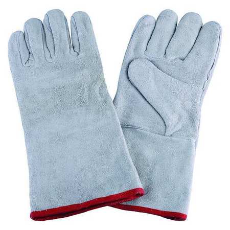 CONDOR Stick Welding Gloves, Cowhide Palm, XL, PR 2MGC1