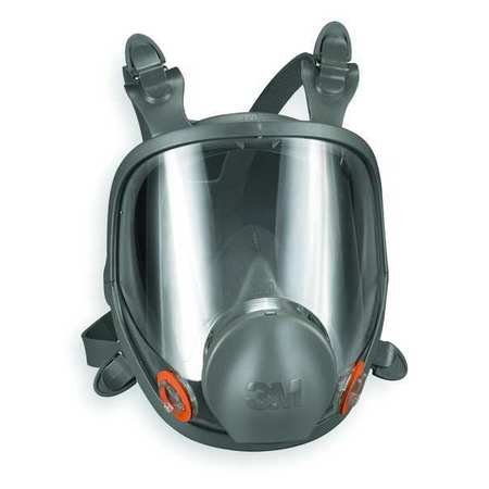 3M Full Facepiece Reusable Respirator, With Cool Flow Valve, 6000 Series, Size Small 6700