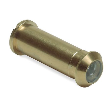 ZORO SELECT Door Viewer, Brass, 160 Deg Viewing Angle 1HEW1