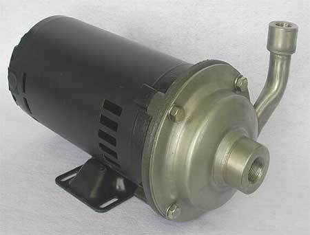 DAYTON Pump, 3/4 HP, 230/460V, 3.0/1.5 Amp 4JMV6