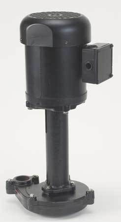 DAYTON Pump, Coolant, 1/4 HP, 230/460V, 0.7/0.43Amp 4JPG9