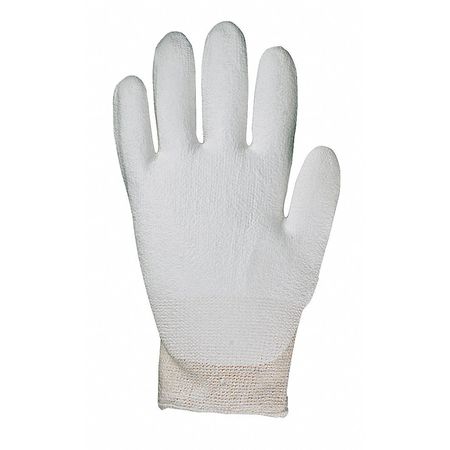 SHOWA Cut Resistant Coated Gloves, A2 Cut Level, Polyurethane, S, 1 PR 540-S.BK