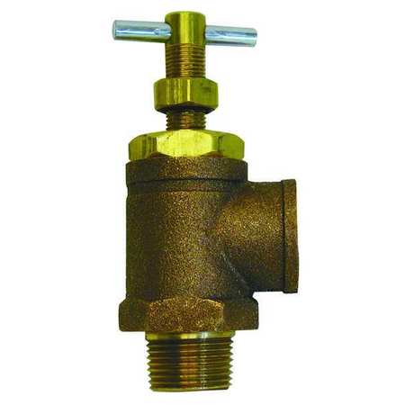 Dayton Relief Valve, 25 GPM, 3/4 NPT x 3/4 NPT 4KHA1