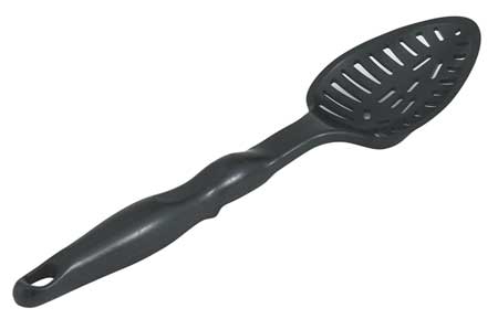 Vollrath Slotted High Ht. Spoon, Black 5284320