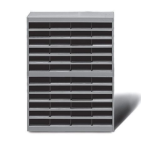 SAFCO Literature Organizer, 60 Compartments, Gry 9231GRR