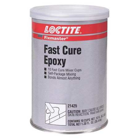 Loctite Contact Cement, 21425 Series, Clear, 1 oz, Tube, 1:01 Mix Ratio, 10 min Functional Cure 209717