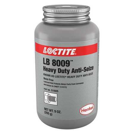 Loctite Heavy Duty Anti-Seize, 9 oz, Brush-Top Can, LB 8009 234347