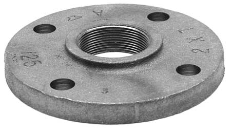 ANVIL 4" Flanged x FNPT Cast Iron Reducing Companion Threaded Flange Class 125 0308009802