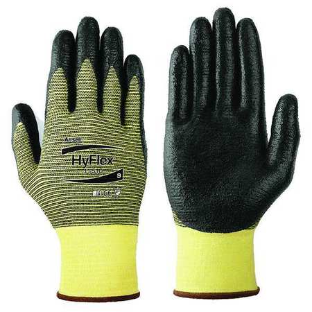 ANSELL Cut Resistant Coated Gloves, A2 Cut Level, Nitrile, M, 1 PR 11-510