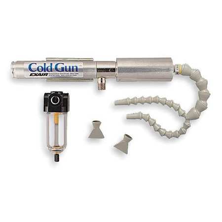 Exair Cold Gun, 2 Hose, 2000 BtuH, 30 CFM, 82 dBA 5330
