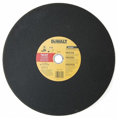 Dewalt 14" x 7/64" x 1" general purpose cutting wheel DW8001