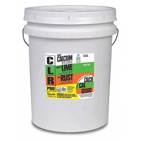 Clr Calcium, Lime and Rust Remover, 5 gal. Pail, Unscented G-CL-5