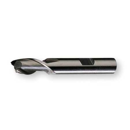 Cleveland 2-Flute HSS Square Single End Mill Cleveland HG-2 Bright 1/8"x3/8"x3/8"x2-5/16" C41602