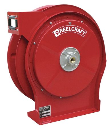 REELCRAFT Spring Return Hose Reel, 3/8 in Hose Dia., 50 ft Length, 500 psi 5605 OLP