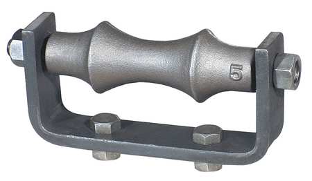 ANVIL Roller Chair, Cast Iron, 4 In 0560503096