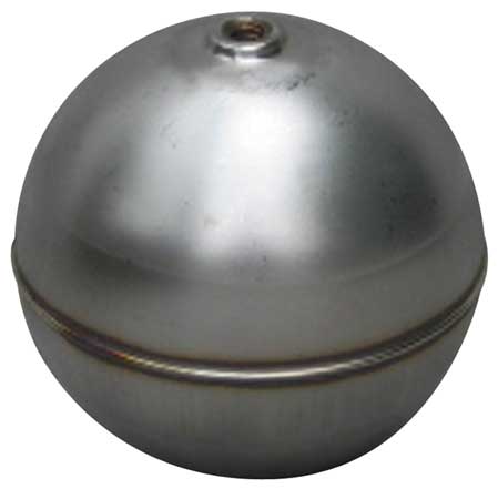 Naugatuck Float Ball, Round, SS, 3 In GR30S4241A