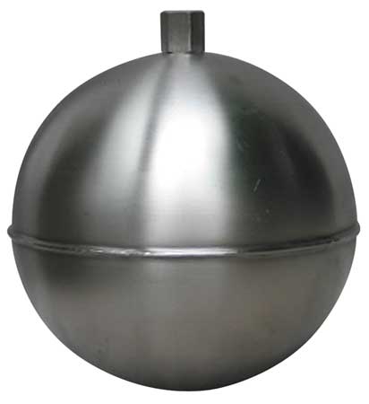 NAUGATUCK Float Ball, Round, SS, 7 In GR70S421HD
