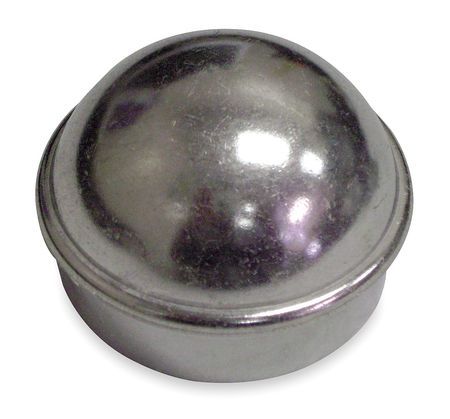 Zoro Select Post Cap, Aluminum, 2-3/8 In Dia. 4LVJ3