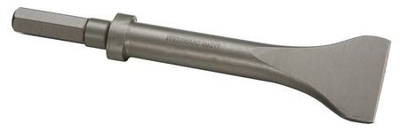 Westward Chipping Hammer Chisel, 0.580 In., 9 In. 4MGY7