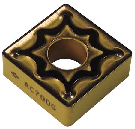 SUMITOMO Square Turning Insert, Square, 1/2 in, SNMG, 3/64 in, Carbide SNMG433EUX-AC830P