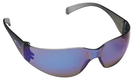 3M Safety Glasses, Blue Mirror Scratch-Resistant 11331-00000-20