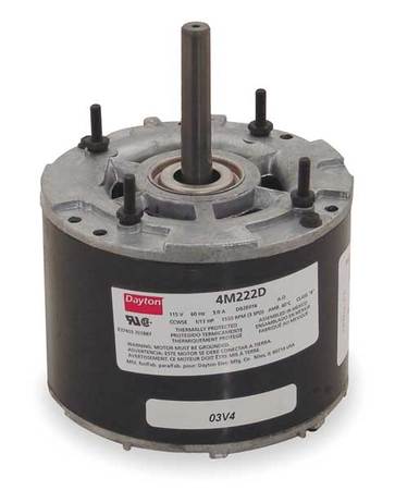 Dayton HVAC Motor, 1/11 HP, 1550 rpm, 115V 4M222D