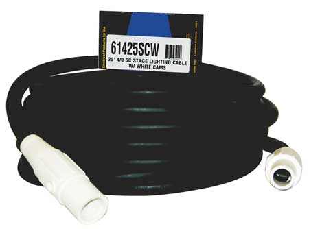 Southwire Cam Lock Extension Cord, Vinyl, 4/0 Wire 61425SCW