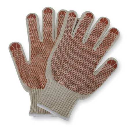 CONDOR Knit Glove, Poly/Cotton, L, PR 4NGY6