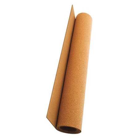 Zoro Select Cork Roll, QuietCork, 6.0mm Th, 48 Inx50 Ft 4NLZ6