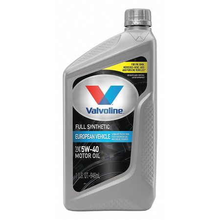VALVOLINE Motor Oil, 5W-40, Full Synthetic, 32 Oz. VV966