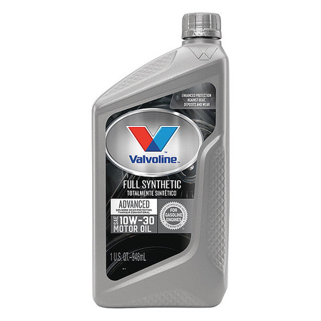 VALVOLINE Motor Oil, 10W-30, Full Synthetic, 32 Oz. VV935