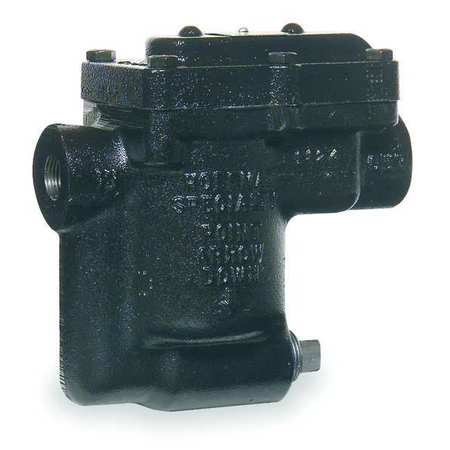 BELL & GOSSETT Steam Trap, 450F, Cast Iron, 0 to 75 psi B1075S-2