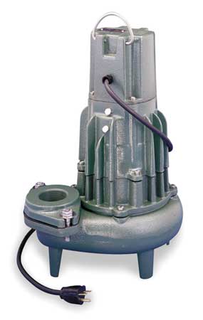 Zoeller Waste-Mate 1/2 HP 3" Manual Submersible Sewage Pump 115V N282