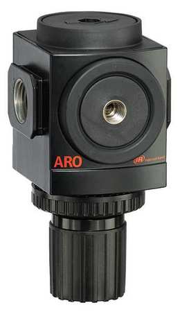 ARO Air Regulator, 1/2 In NPT, 215 cfm, 250 psi R37341-100