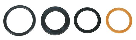 ZORO SELECT Rod Seal Kit, 3/4 In Rod Dia, 4Pcs 4PKH2