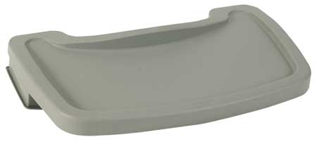 RUBBERMAID COMMERCIAL Youth Seating Tray, Platinum FG781588PLAT