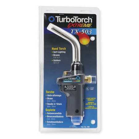 Turbotorch Torch, Hand, Swirl Flame 0386-1297