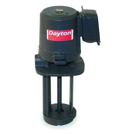 Dayton Oil Coolant Pump, 1/8 HP, 3Ph, 230/460V 3GRV6
