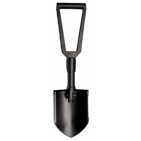 Gerber Not Applicable 14 ga Round Point Foldable Shovel, Steel Blade, 9-3/8 in L Black 30-000075