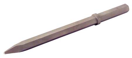 AMPCO SAFETY TOOLS Bull Point Chisel, 1.125 In., 21 In., Round C-8