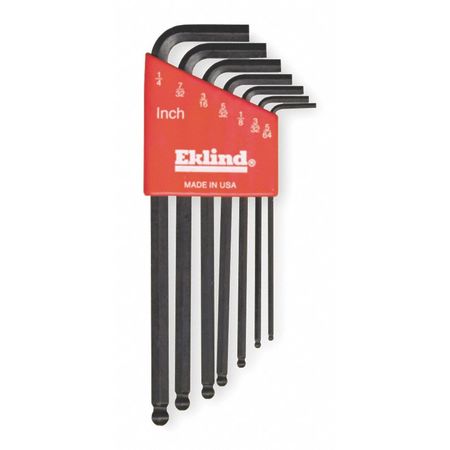 Eklind 7 Piece SAE L-Shape Hex Key Set, 13207 13207