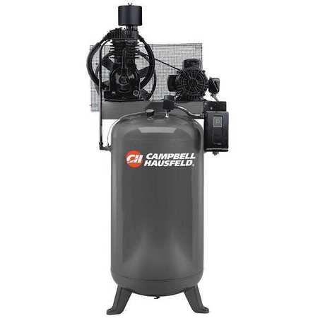 CAMPBELL HAUSFELD Electric Air Compressor, 2 Stage, 24.3 cfm CE7000