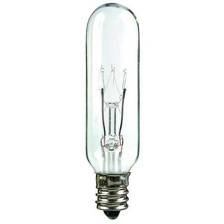 LUMAPRO LUMAPRO 15W, T6 Incandescent Light Bulb 15T6-145V