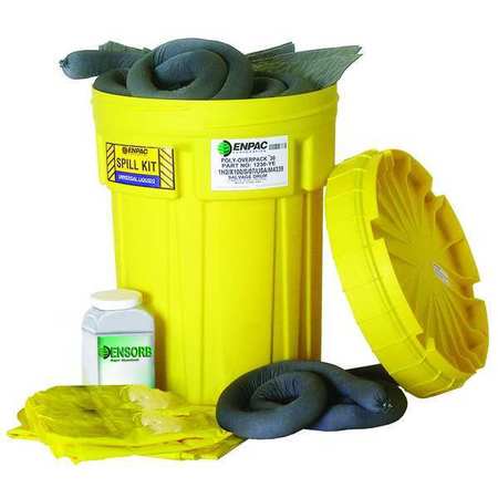Enpac Spill Kit, Oil-Based Liquids, Yellow 13-30-O-PI