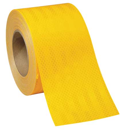 3M Conspicuity Tape, 2 In, Ylw, PK100 983-71 ES