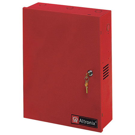 ALTRONIX Enclosure Xlg Fits 2- 12Ah Battery Red BC400R