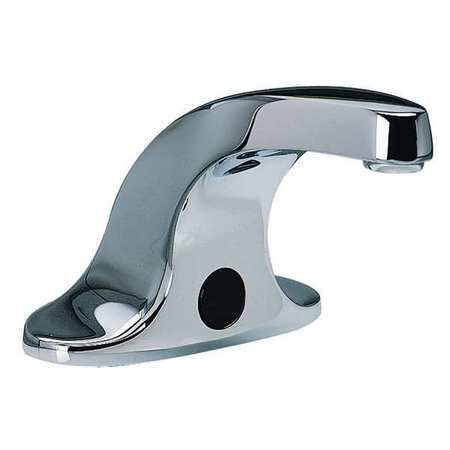 AMERICAN STANDARD Sensor 4" Mount, 3 Hole Mid Arc Bathroom Faucet, Polished chrome 605B204.002