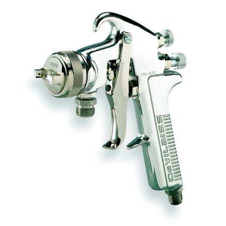 Devilbiss Pressure Feed Spray Gun, 0.063In/1.6mm JGA-510-90FW